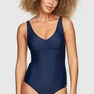 Abecita by Swegmark capri kanters badedrakt navy