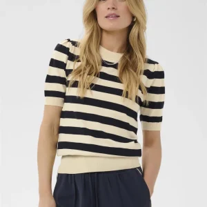 Mila Ss Block Stripe Pullover