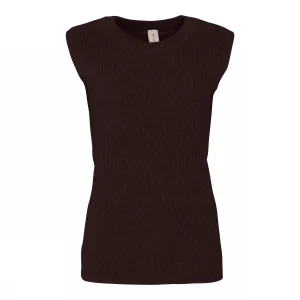 O-neck waistcoat