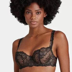 Aubade danse des sens half-cup bh B-E cup noir