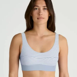 Calida elastic bustier uvattert bh harmony blue