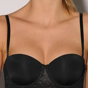 Calvin Klein Seductive Comfort – Stroppløs, Svart